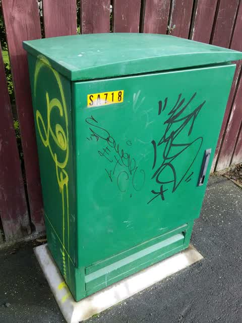Graffiti, a report photo