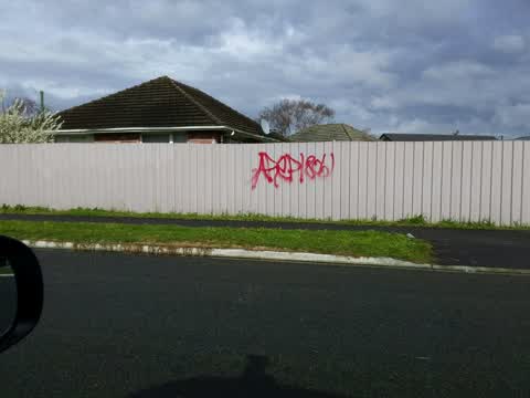 Graffiti, a report photo