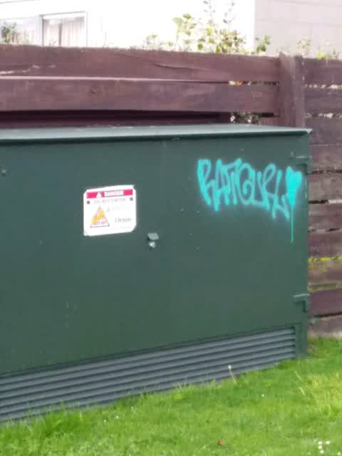Graffiti, a report photo