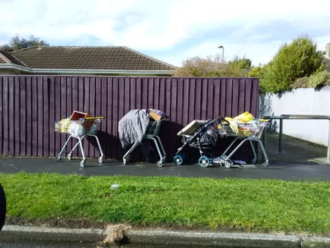 Rubbish/Recycling, a report photo