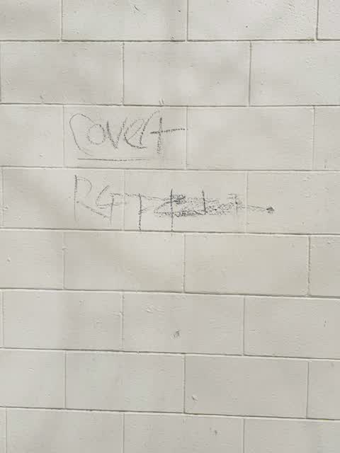 Graffiti, a report photo