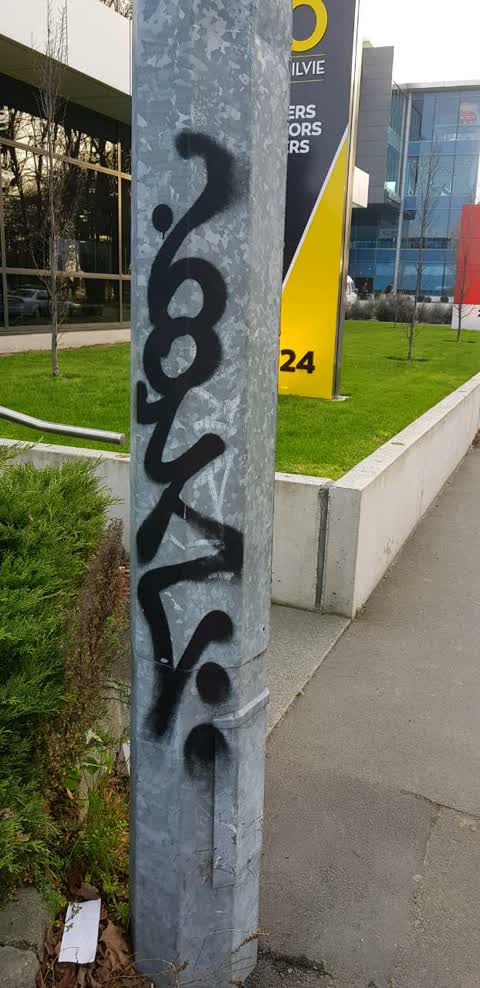 Graffiti, a report photo