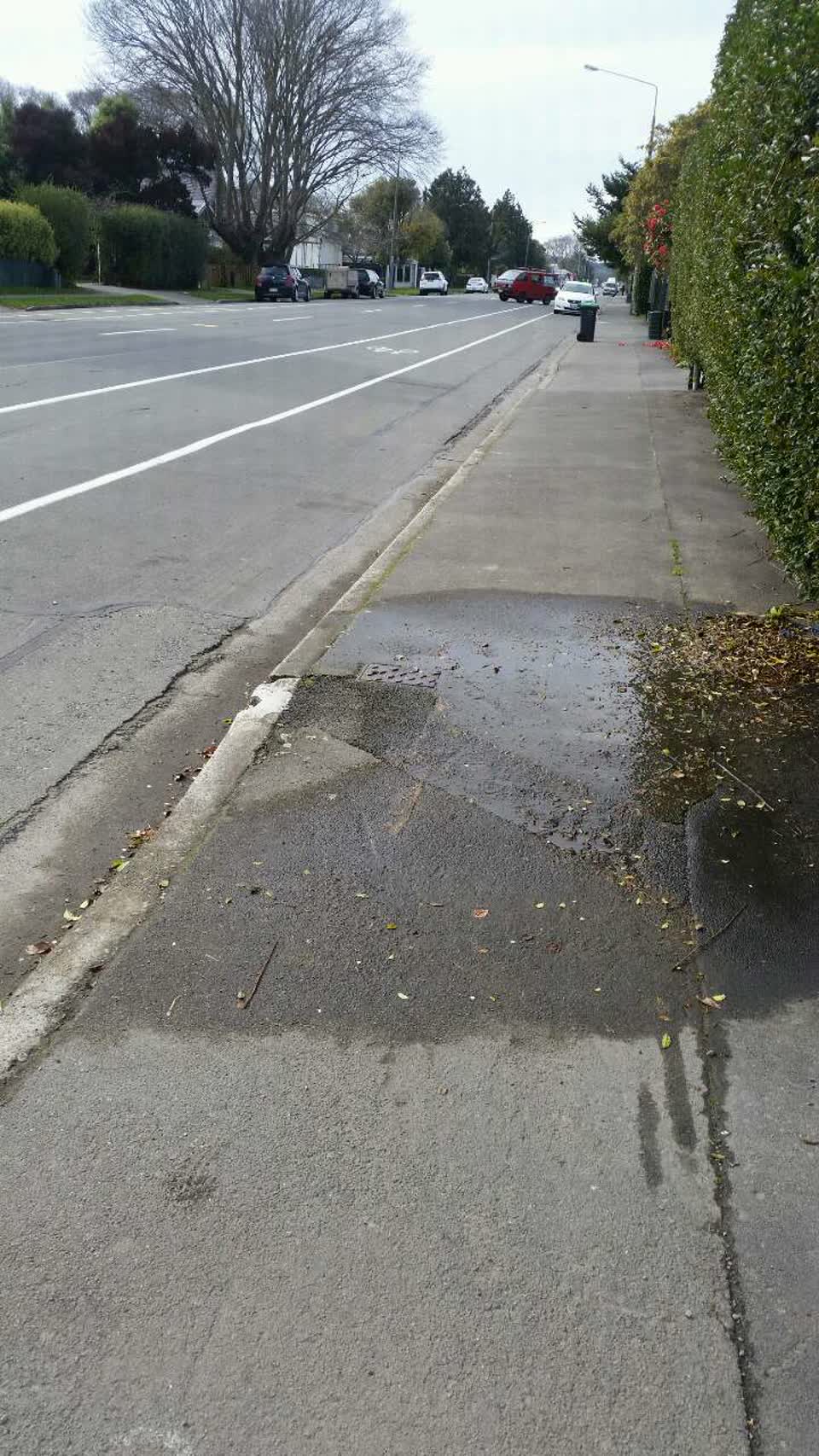 The photograph attached to this water supply report