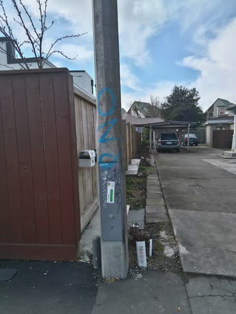 Graffiti, a report photo