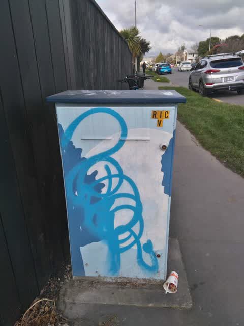 Graffiti, a report photo
