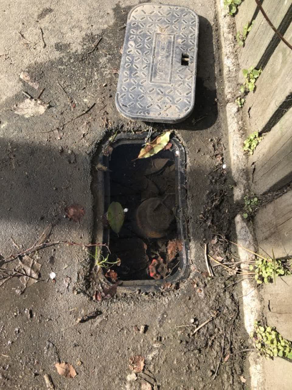 The photograph attached to this water supply report