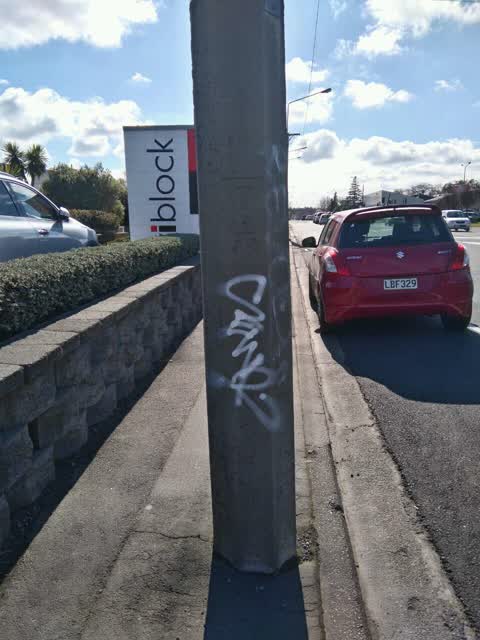 Graffiti, a report photo