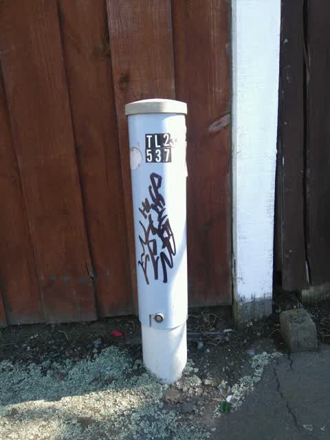 Graffiti, a report photo