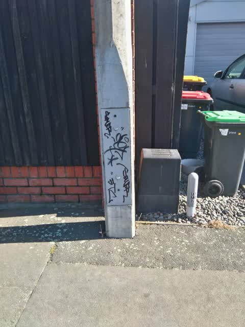 Graffiti, a report photo