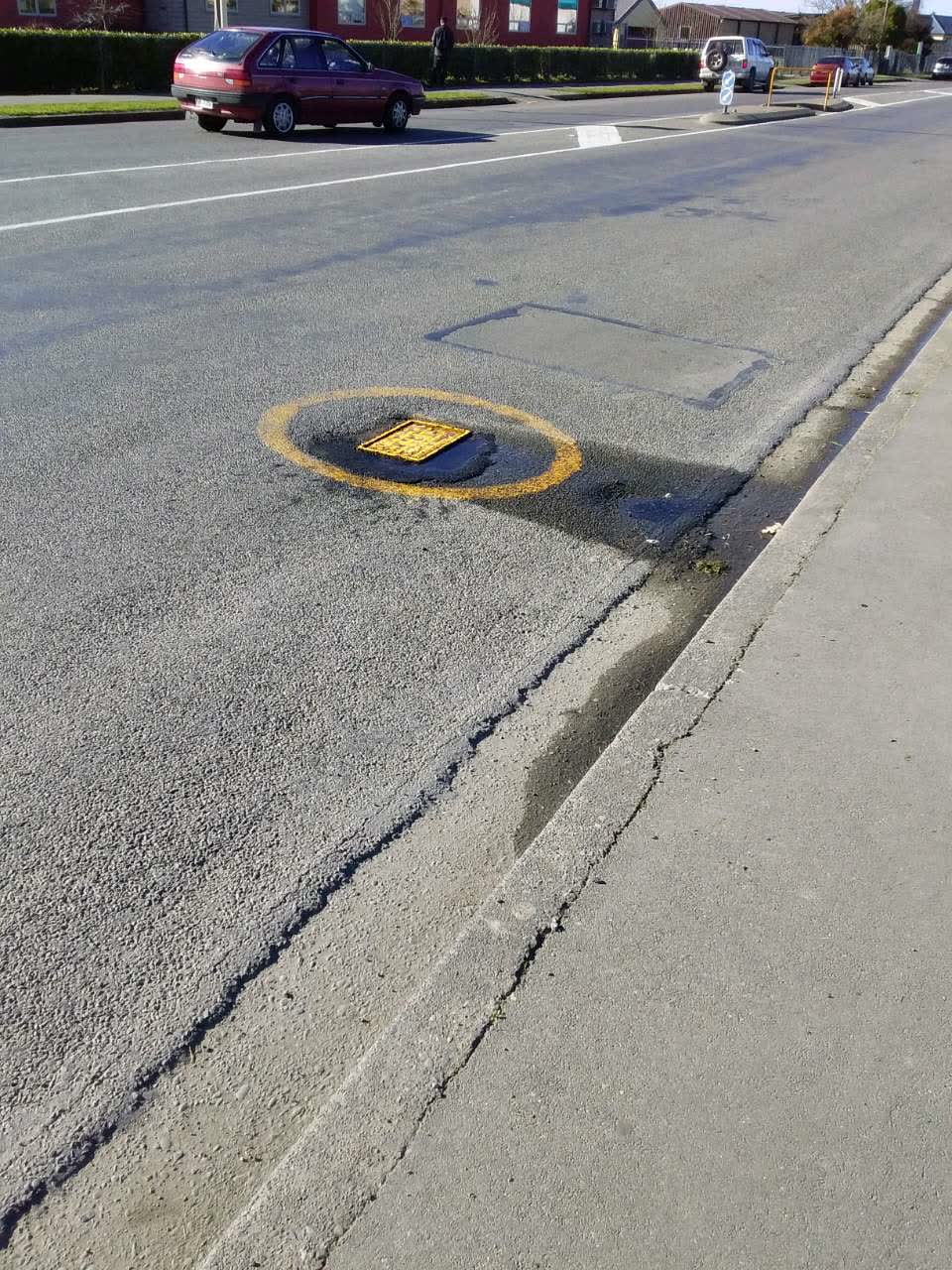 The photograph attached to this water supply report