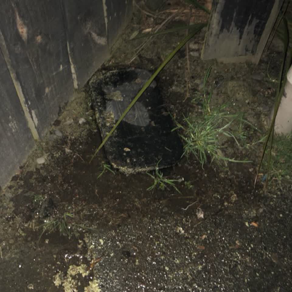 The photograph attached to this water supply report
