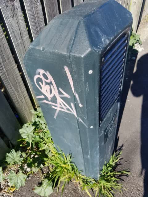 Graffiti, a report photo