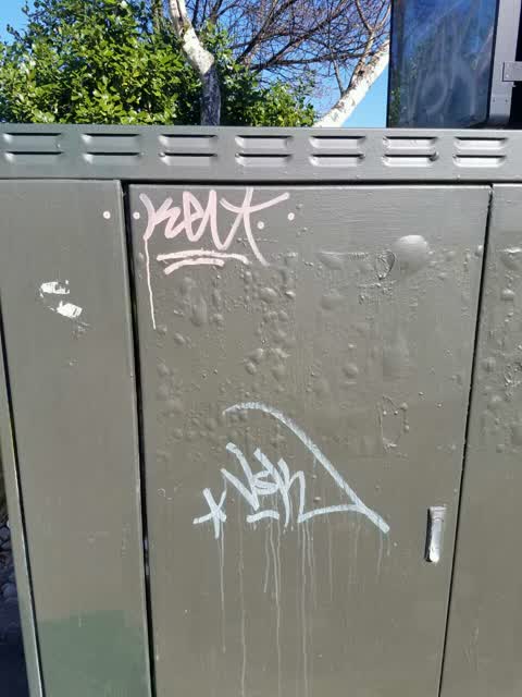 Graffiti, a report photo