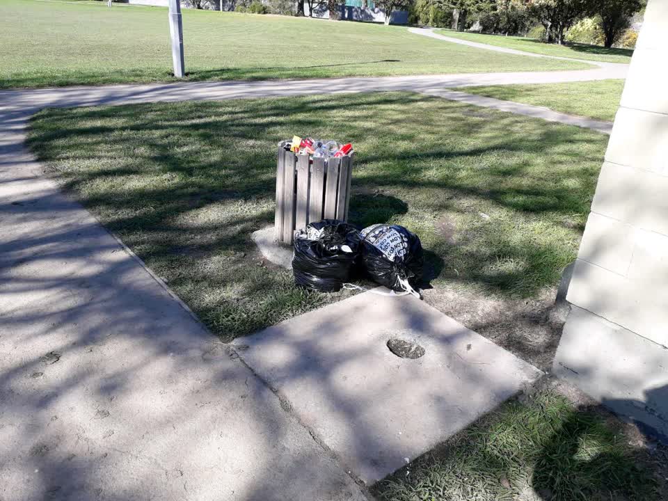 The photograph attached to this parks report
