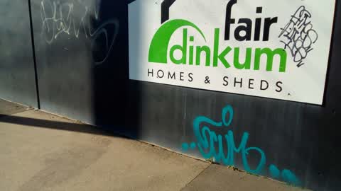 Graffiti, a report photo