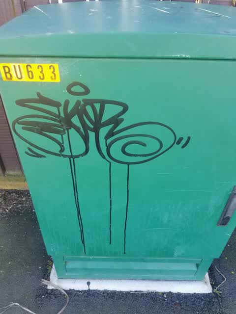 Graffiti — a report photo