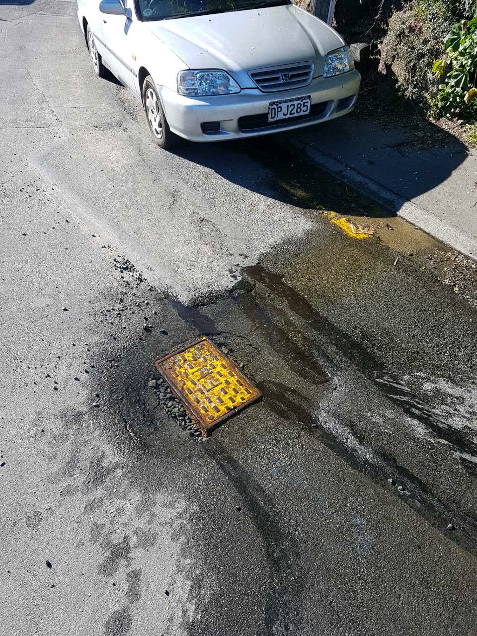 The photograph attached to this water supply report