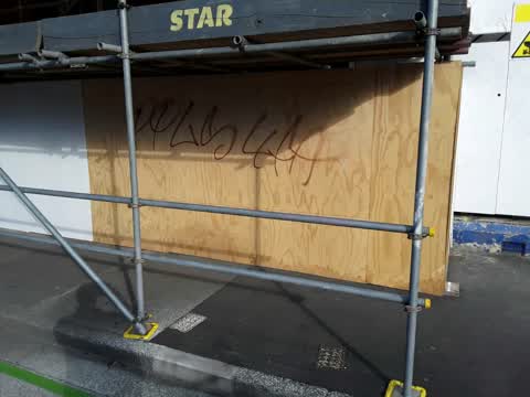 Graffiti, a report photo