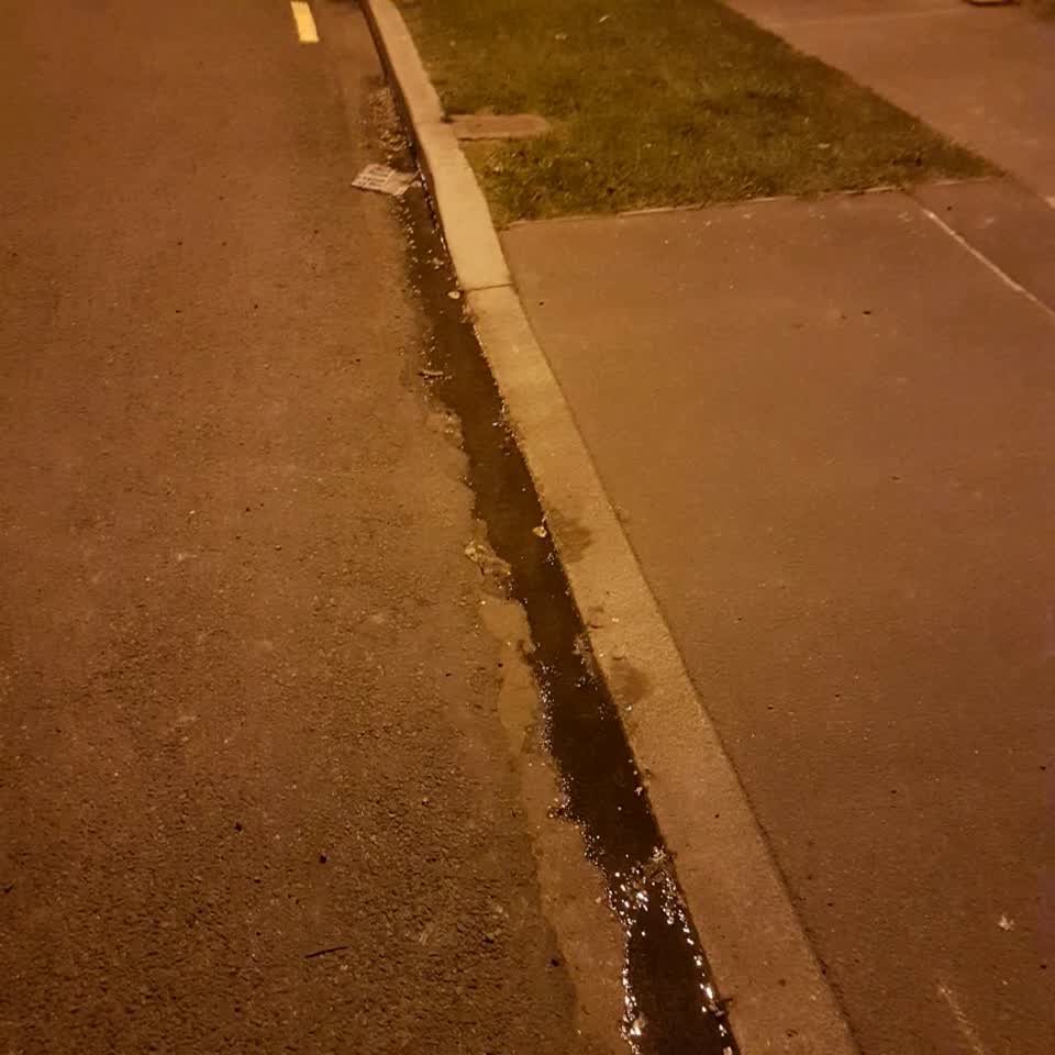 The photograph attached to this wastewater/stormwater report