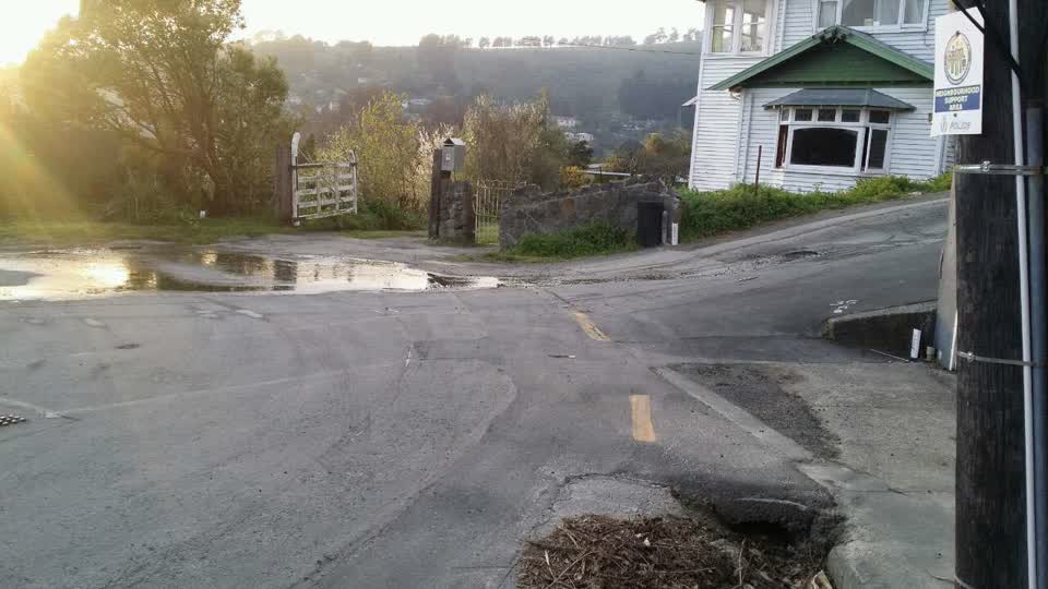 The photograph attached to this wastewater/stormwater report