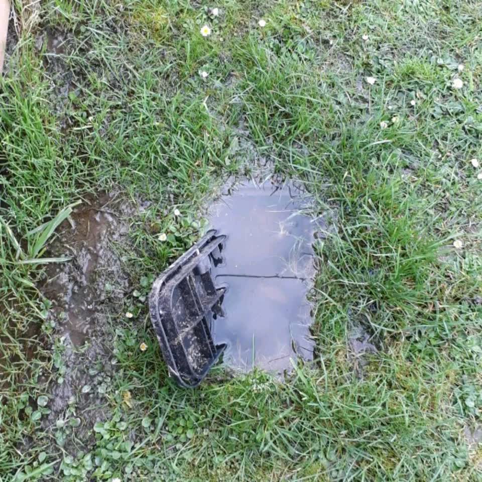 The photograph attached to this water supply report