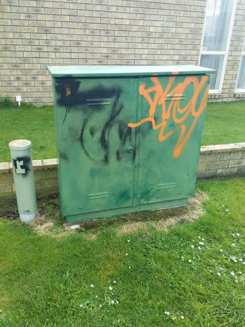 Graffiti, a report photo
