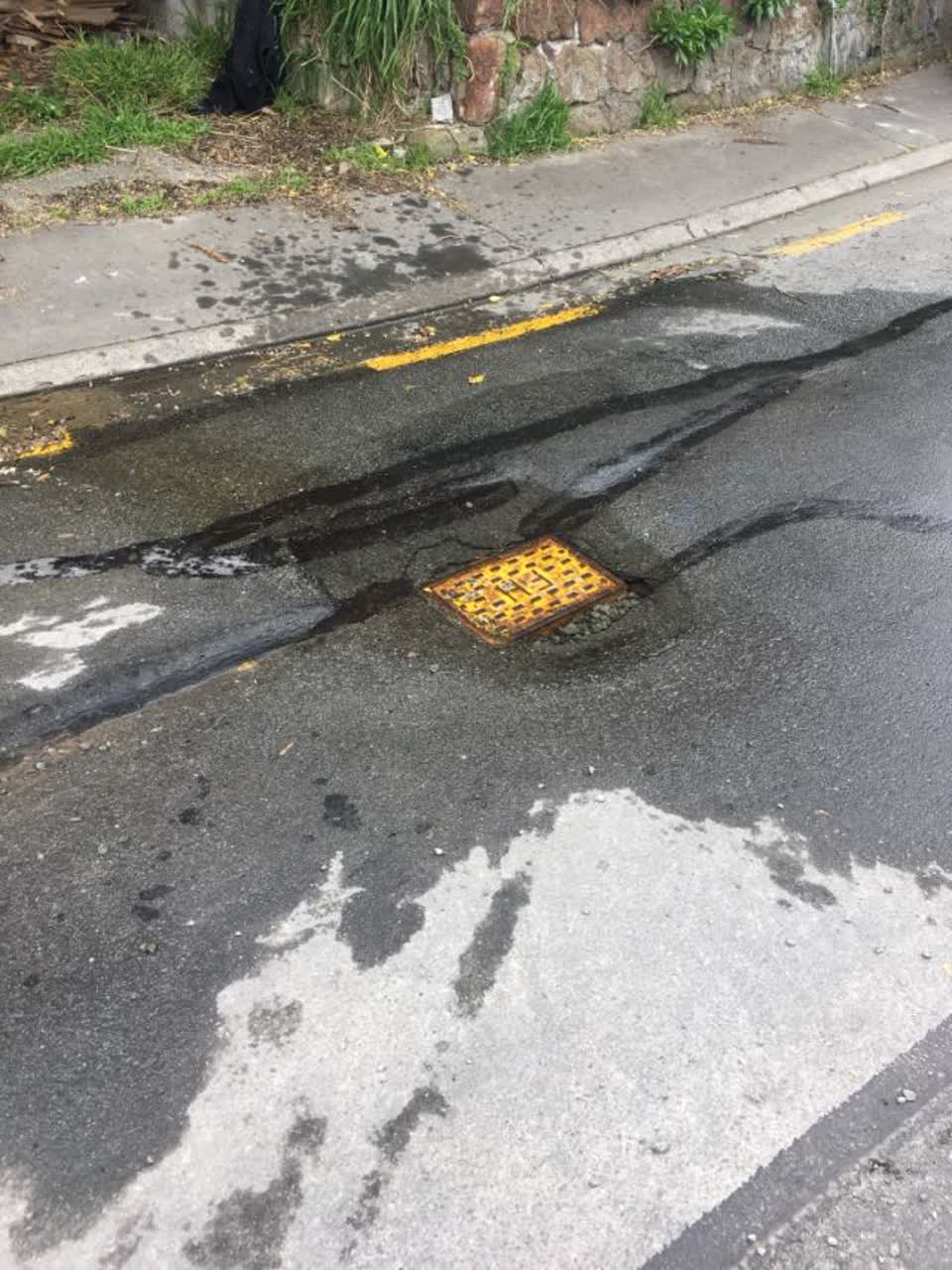 The photograph attached to this water supply report