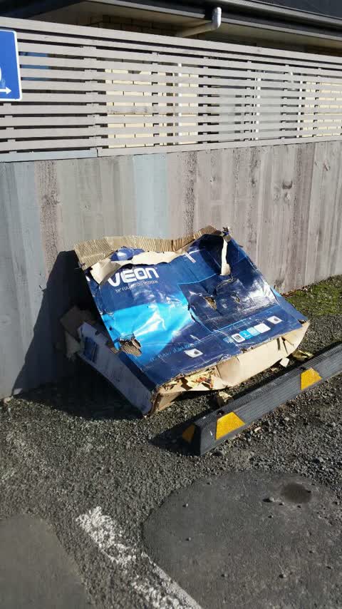 Rubbish/Recycling, a report photo