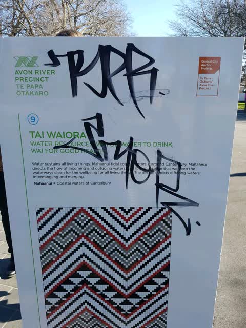 Graffiti — a report photo