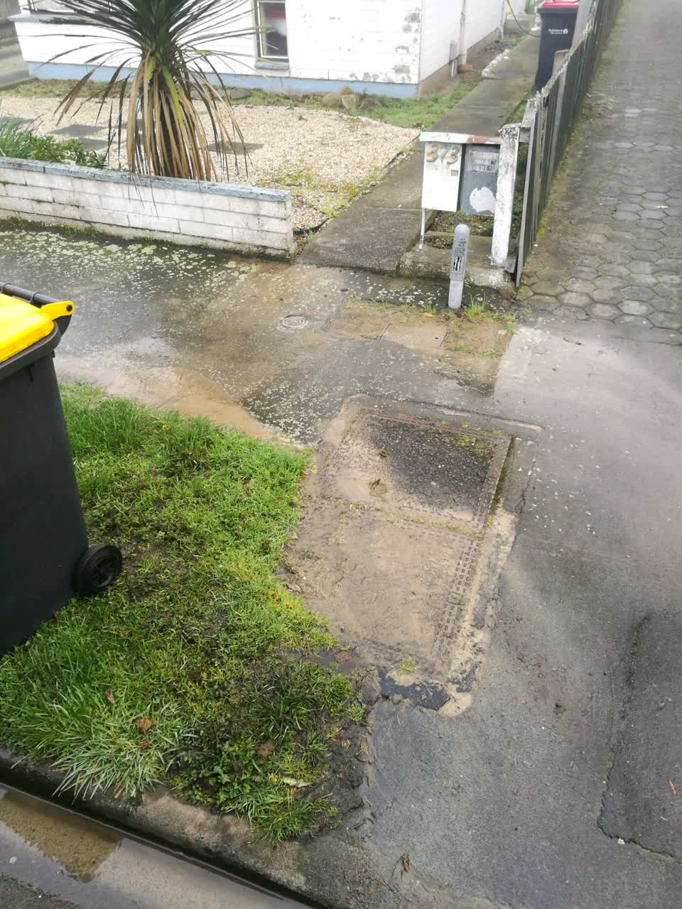 The photograph attached to this water supply report