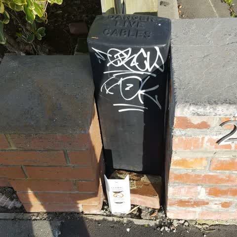 Graffiti, a report photo
