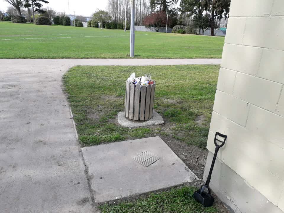 The photograph attached to this parks report