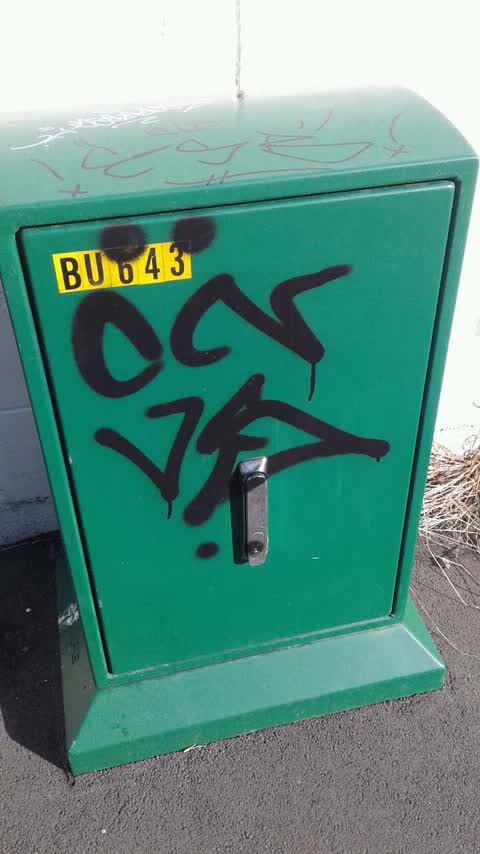 Graffiti, a report photo