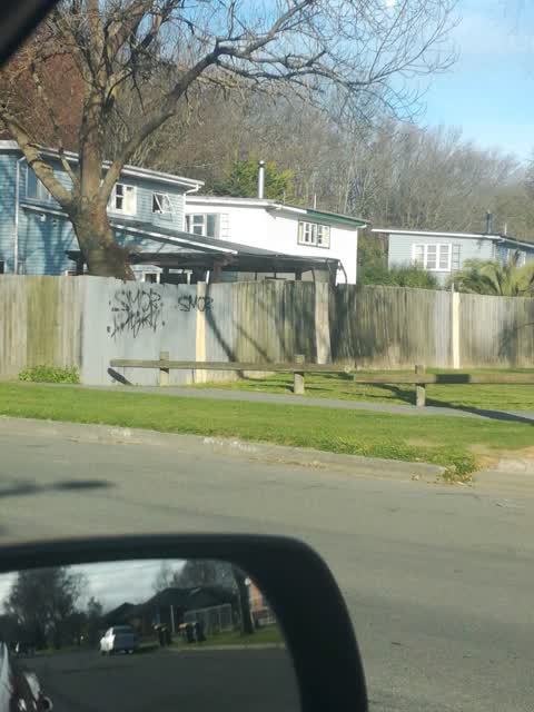Graffiti, a report photo