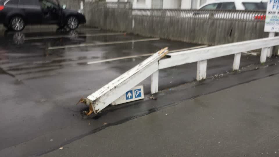 The photograph attached to this parks report