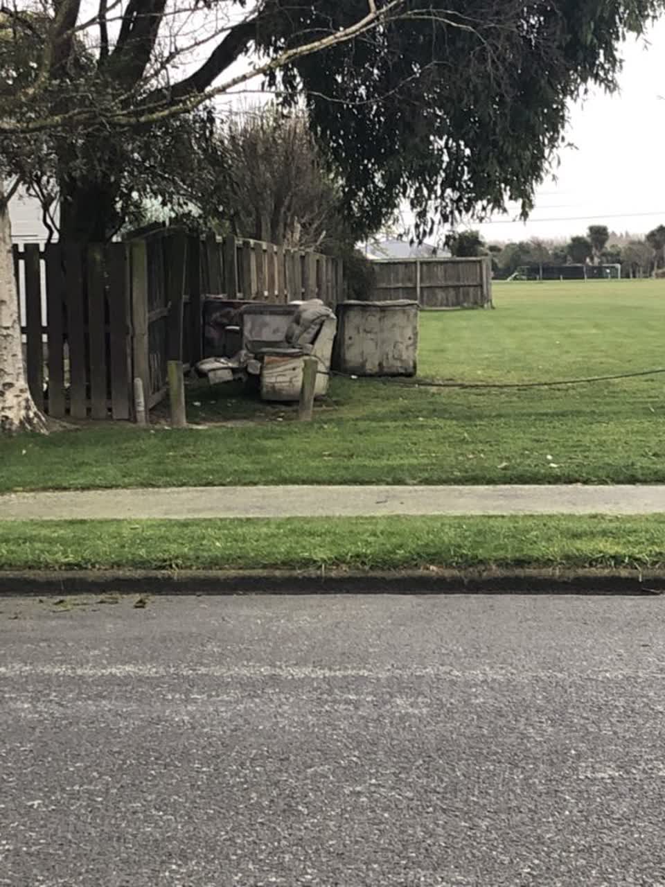 The photograph attached to this parks report