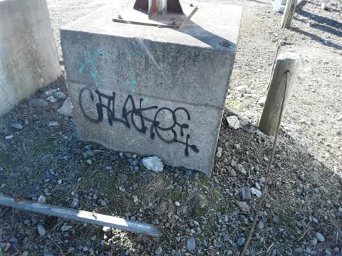 Graffiti, a report photo