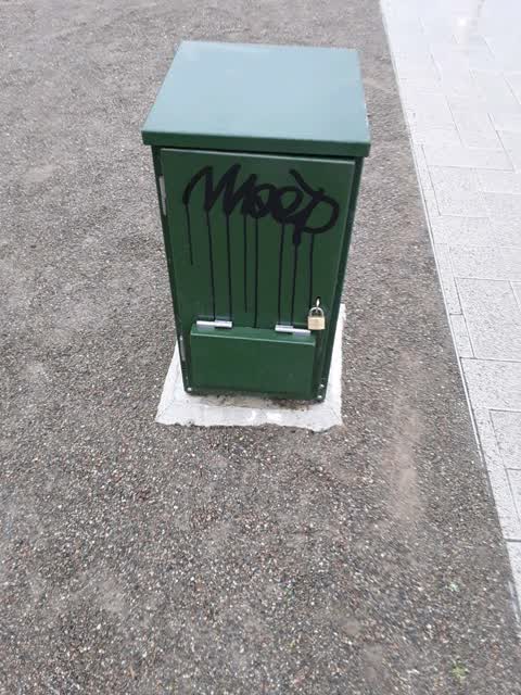Graffiti, a report photo