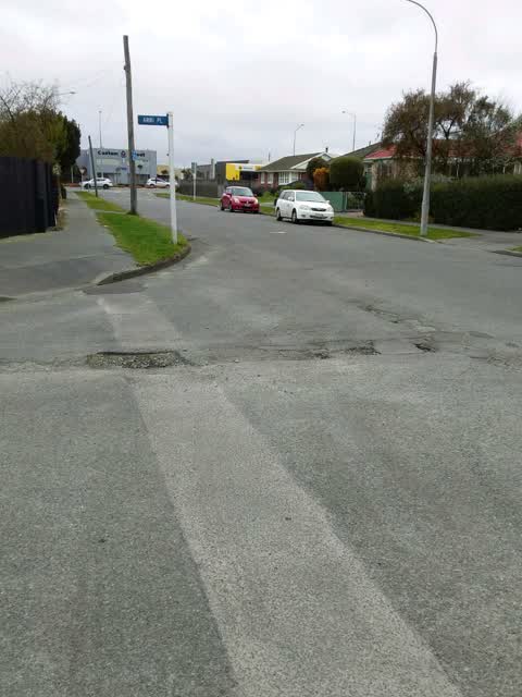 Roading/Streets, a report photo