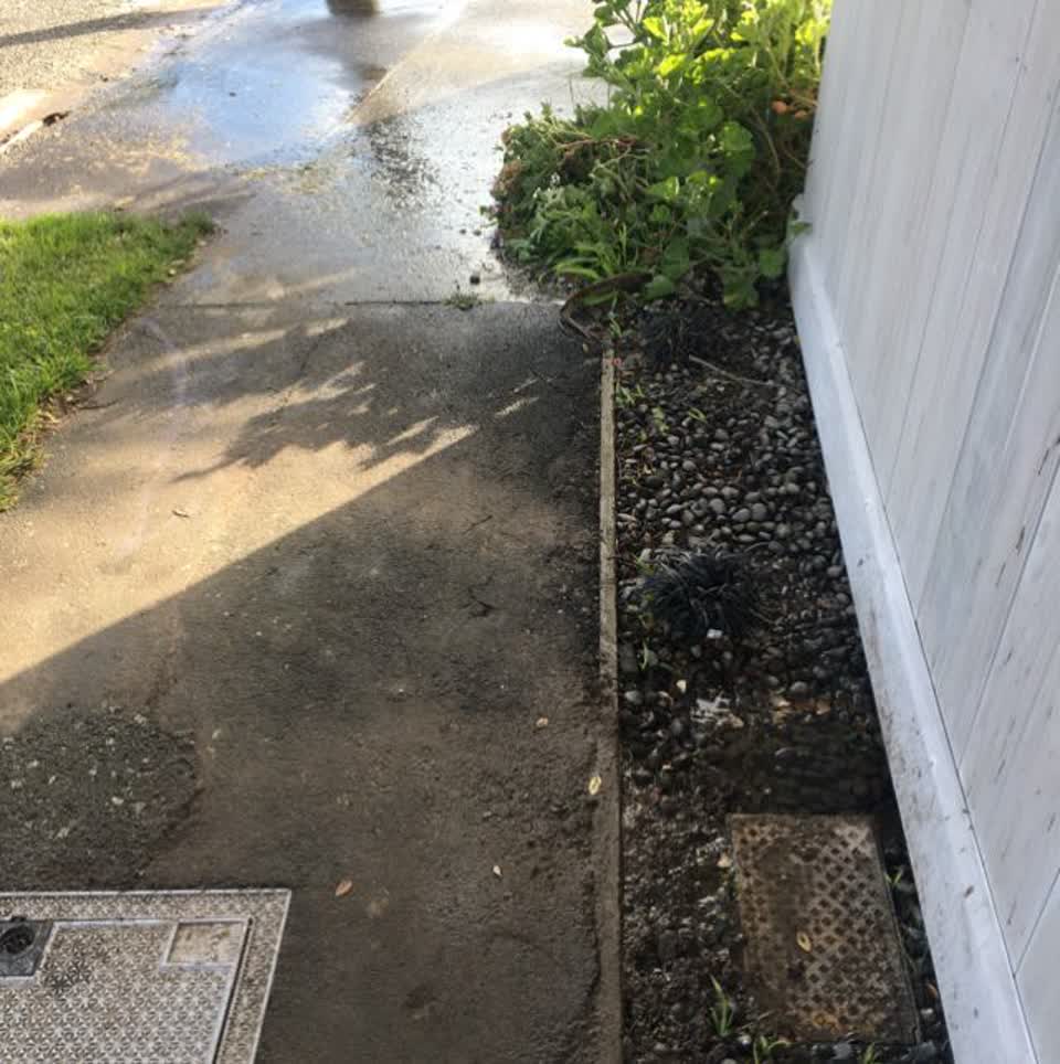 The photograph attached to this water supply report