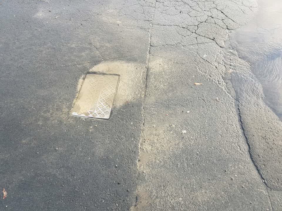 The photograph attached to this water supply report