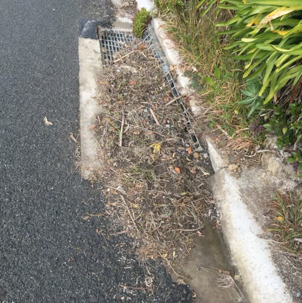 The photograph attached to this wastewater/stormwater report