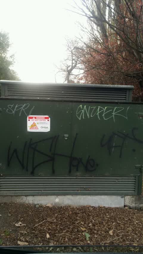 Graffiti, a report photo