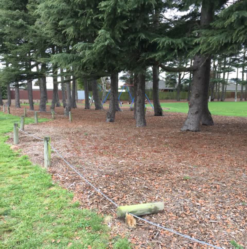 The photograph attached to this parks report