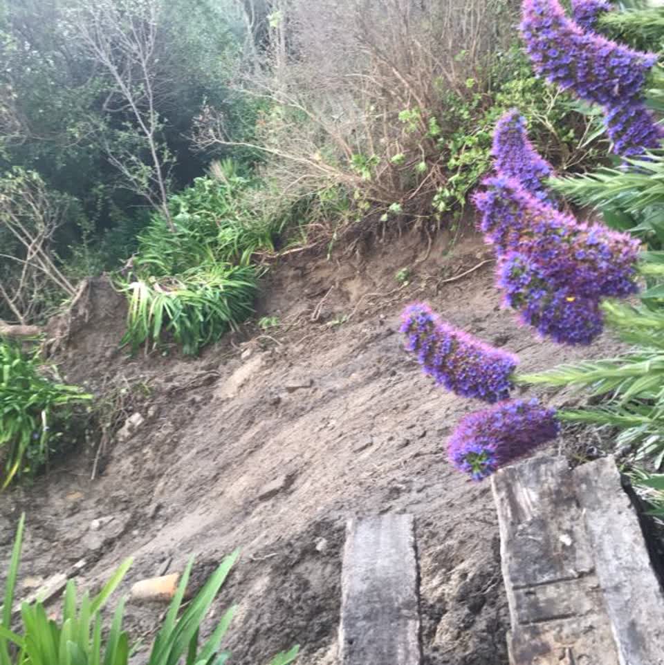 The photograph attached to this wastewater/stormwater report