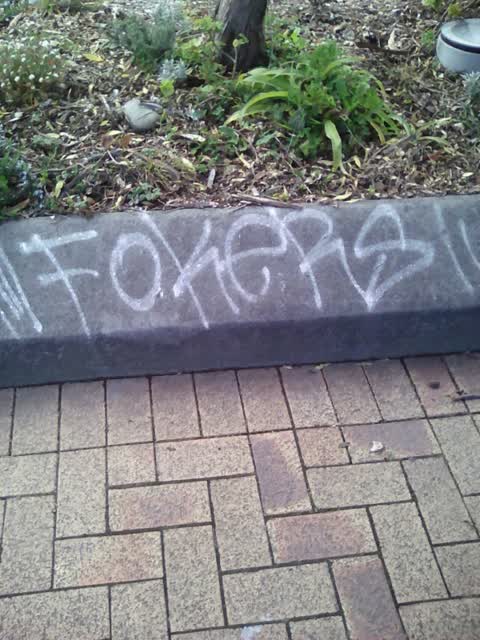 Graffiti — a report photo