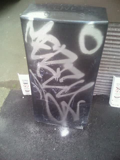 Graffiti, a report photo
