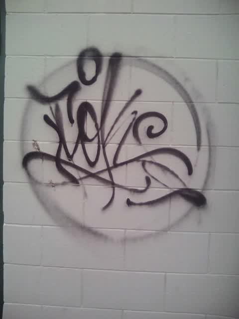 Graffiti, a report photo