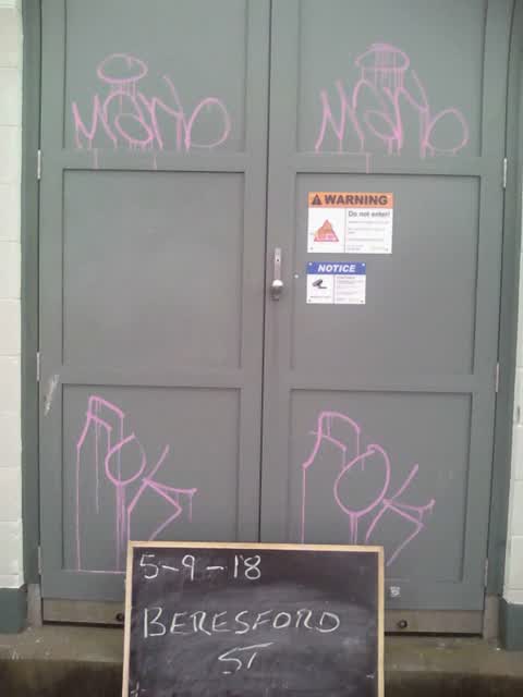 Graffiti, a report photo