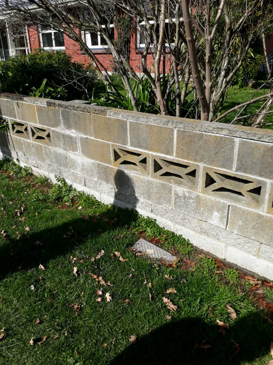 The photograph attached to this wastewater/stormwater report